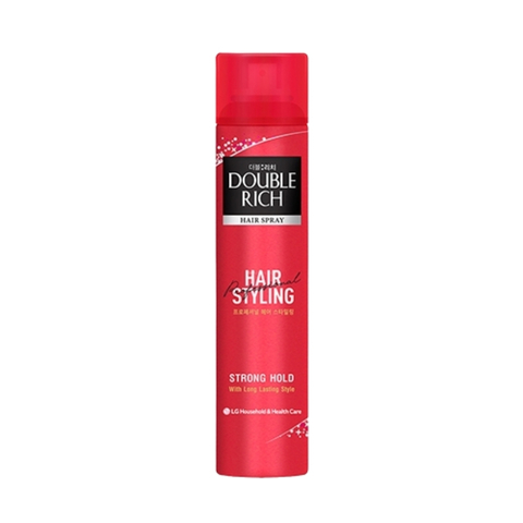 Keo Giữ Nếp Tóc Double Rich Hair Spray Strong Hold 170ml