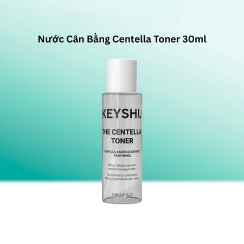 (QT) Nước Cân Bằng Keyshu The Centella Toner 30ml