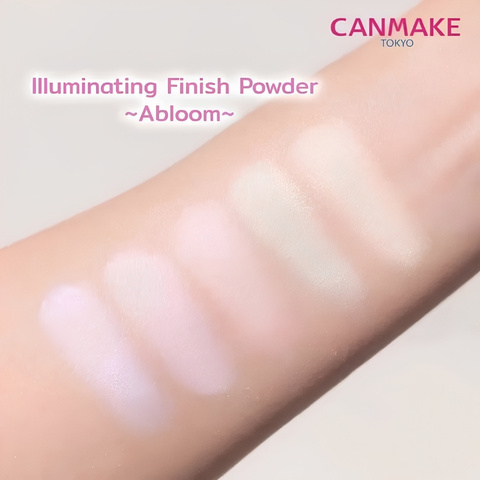 Phấn Phủ Đa Sắc Canmake Tokyo Illuminating Finish Powder Abloom SPF24+10g - 01 (Xanh)