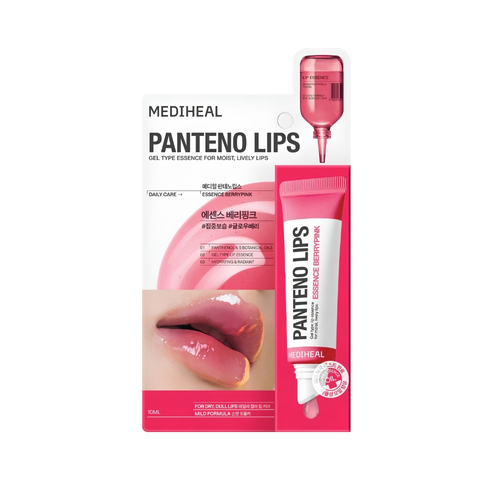 Mặt Nạ Ngủ Môi Mediheal Labocare Pantenolips Essence Berry Pink 10ml (Mẫu Mới)