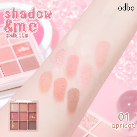 Phấn Mắt Odbo 9 Ô Shadow & Me Palette 6,5g