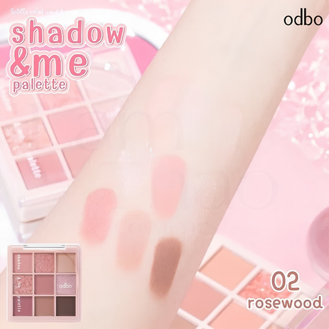 Phấn Mắt Odbo 9 Ô Shadow & Me Palette 6,5g