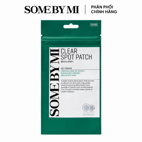 Miếng Dán Trị Mụn Some By Mi Clear Spot Patch (Mẫu Mới)