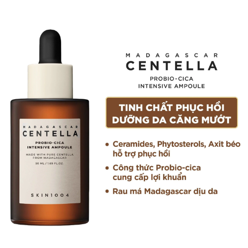 Tinh Chất Rau Má Lên Men Skin1004 Madagascar Centella Probio-Cica Intensive 50ml