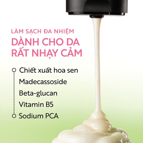 Sữa Rửa Mặt Sen Hậu Giang Cocoon Lotus Soothing Cleanser 140ml