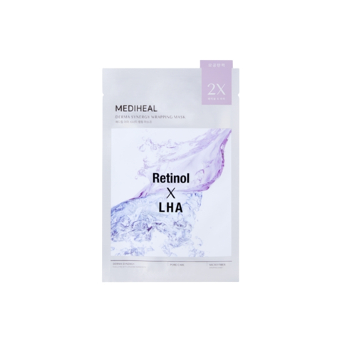 Mặt Nạ Giấy Mediheal Derma Synergy Wrapping Mask Retinol X LHA 25ml