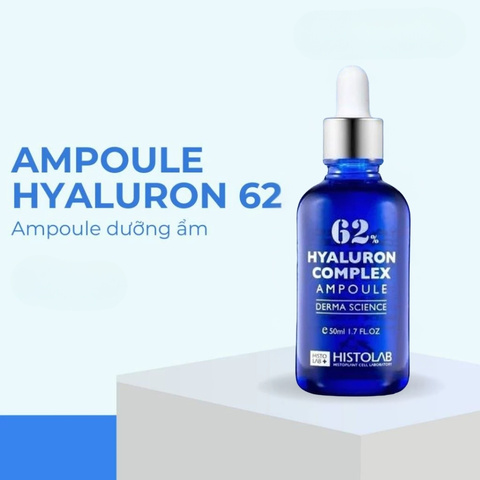 Tinh Chất Dưỡng Ẩm Histolab 62% Hyaluron Complex Ampoule 50ml