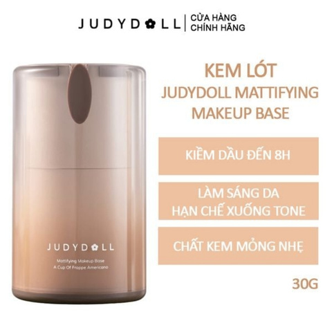Kem Lót Judydoll Kiềm Dầu, Mỏng Nhẹ, Bền Màu Mattifying Makeup Base 30g