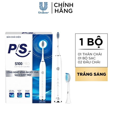Bàn Chải Điện P/S S100 PRO Expertcare Công Nghệ Sóng Âm