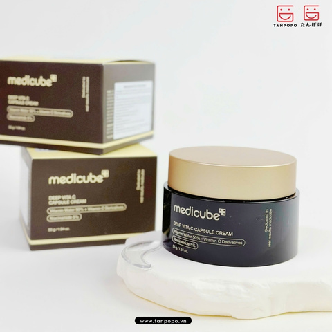 Kem Dưỡng Medicube Deep Vita C Capsule Cream 55g (Nhập Khẩu)