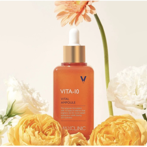 Tinh Chất Dưỡng Sáng,Mờ Thâm Maxclinic VITA 10 Vital Ampoule 100ml