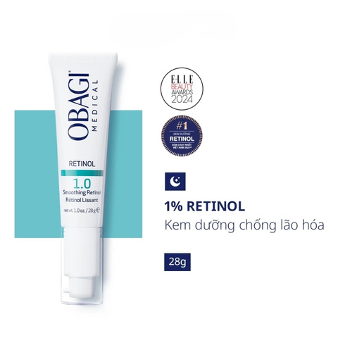 Kem Dưỡng Ẩm Giảm Nếp Nhăn Obagi Retinol 28g