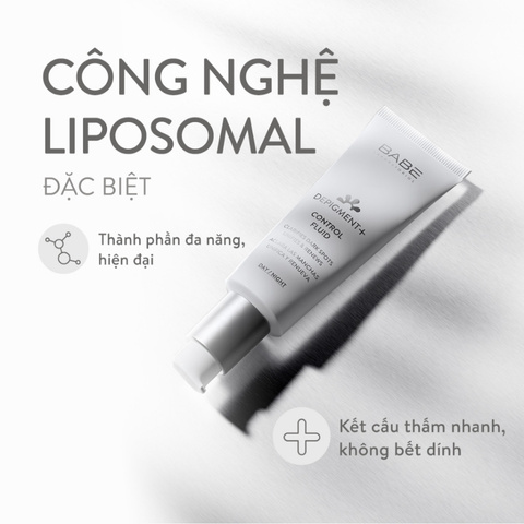 Kem Dưỡng Sáng Da Và Làm Mờ Vết Thâm Nám Babe Depigment Control Fluid 40ml