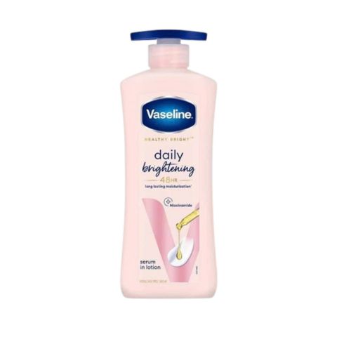 Sữa Dưỡng Thể Vaseline Intensive Care 3 Weeks 725ml (Vòi Xanh) - Daily Brightening