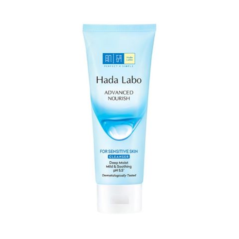 Gel Rửa Mặt Hada Labo Dưỡng Ẩm Cho Da Nhạy Cảm Advanced Nourish For Sensitive 80g