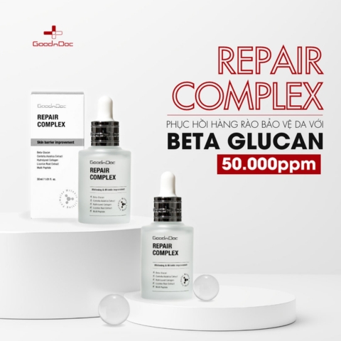 Serum Dưỡng Ẩm, Mờ Nhăn & Giúp Da Tươi Sáng GoodnDoc Repair Complex 30ml