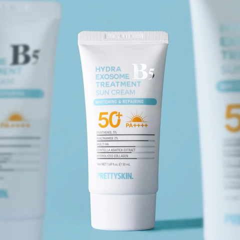 Kem Chống Nắng PrettySkin Hydra B5 Exosome Treatment Sun Cream SPF50+ 50ml