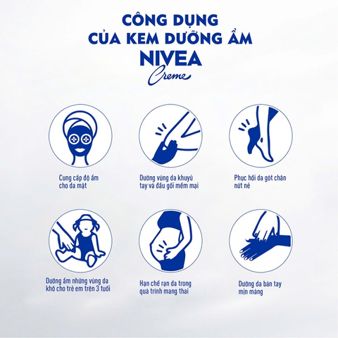 Kem Dưỡng Ẩm Giúp Da Mềm Mại Nivea Creme
