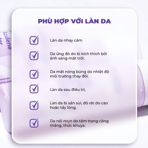 Nước Dưỡng Phục Hồi Da Tia'm Snail & Azulene Water Essence 180ml