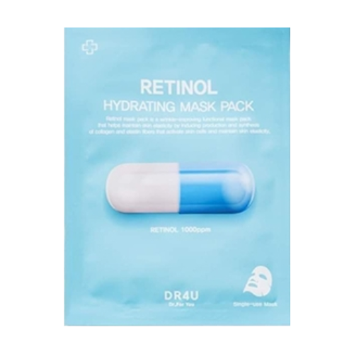 Mặt Nạ Cấp Ẩm Phục Hồi Da Dr4U Retinol Hydrating Mask Pack