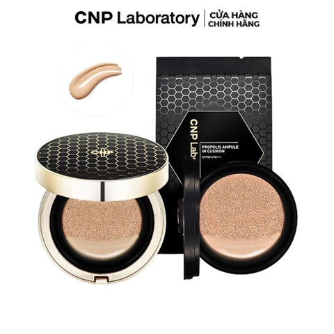 Phấn Nước 2 Lõi CNP Laboratory Propolis Ampule In Cushion SPF50+ 15g