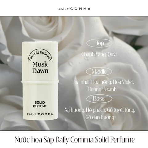 Nước Hoa Sáp Daily Comma Solid Perfume 4,7g