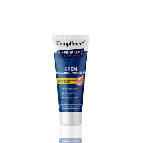 Kem Dưỡng Compliment Phục Hồi Da No Problem AHA-BHA-PHA-Tea Tree 50ml