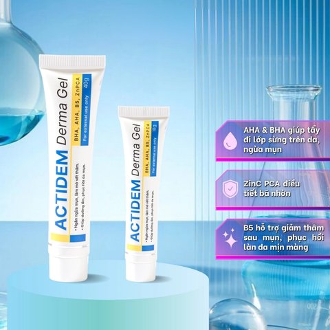 Gel Giảm Mụn Giảm Thâm Actidem Derma Gel