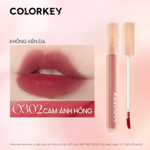 Son Kem Lì Siêu Mịn Môi Colorkey Soft Matte Water Tint 1.8g