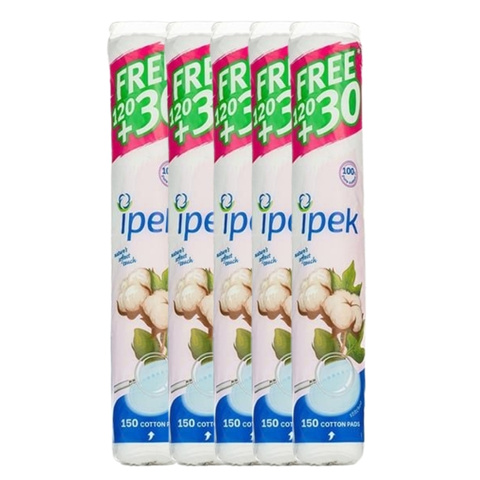 Bông Tẩy Trang Ipek 150 Miếng (Mẫu Mới)