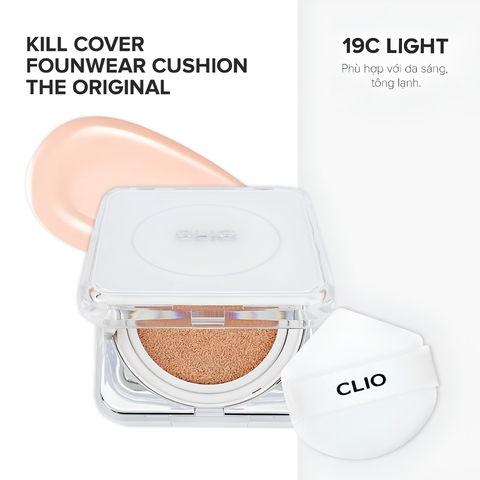 Phấn Nước 2 Lõi Clio Kill Cover Founwear The Original