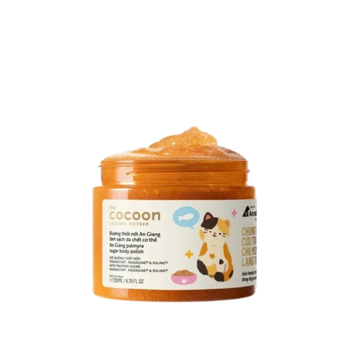 Tẩy Tế Bào Chết Body Đường Thốt Nốt An Giang Cocoon Palmyra Palm Sugar Body Polish