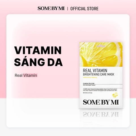 Mặt Nạ Giấy Some By Mi Real Care Mask 20g (Mẫu Mới)