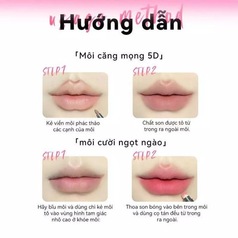 Chì Kẻ Viền Môi 3in1 PinkPunk Lip Liner