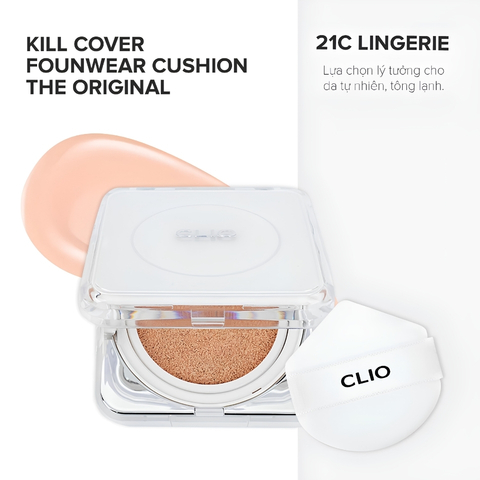 Phấn Nước 2 Lõi Clio Kill Cover Founwear The Original