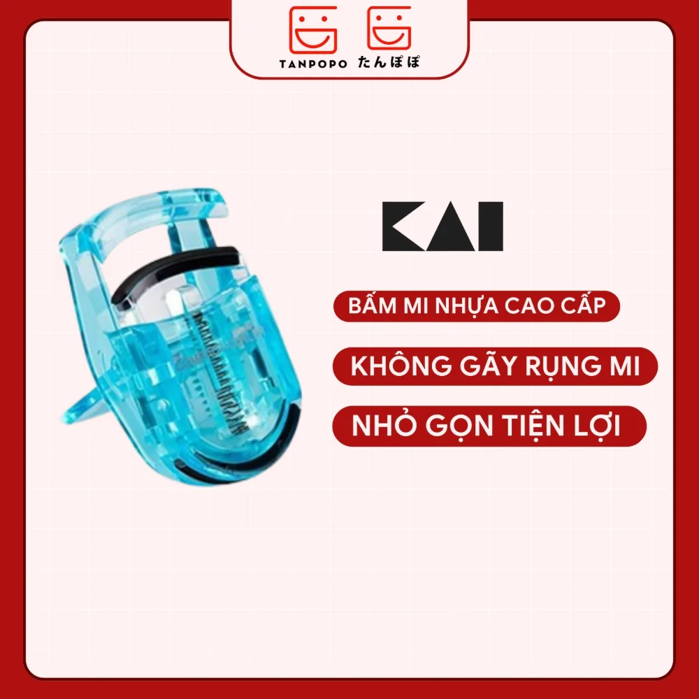 Bấm Mi Nhựa Giúp Cong Mi Kai Compact Eyelash Curler