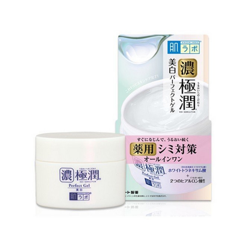 Gel Dưỡng Trắng Và Cấp Ẩm Hada Labo Whitening Perfect Gel 100g (Trắng)