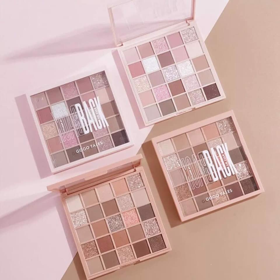 Bảng Phấn Mắt 25 Màu Gogo Tales Crystal Color Charming Eyes GT282