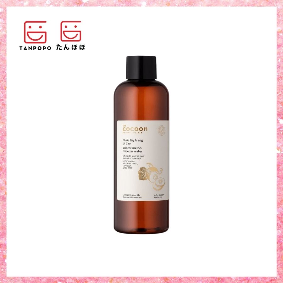 Nước Tẩy Trang Bí Đao Cocoon Winter Melon Micellar Water