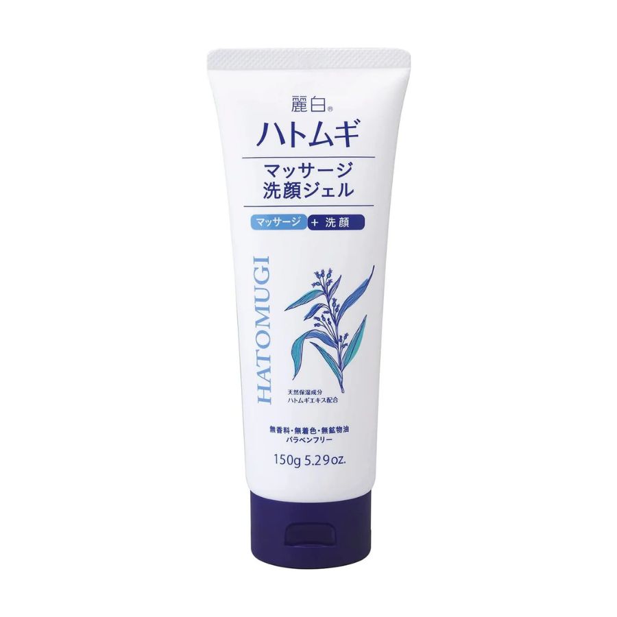 Gel Rửa Mặt Hatomugi Massage Face Wash Gel 150g