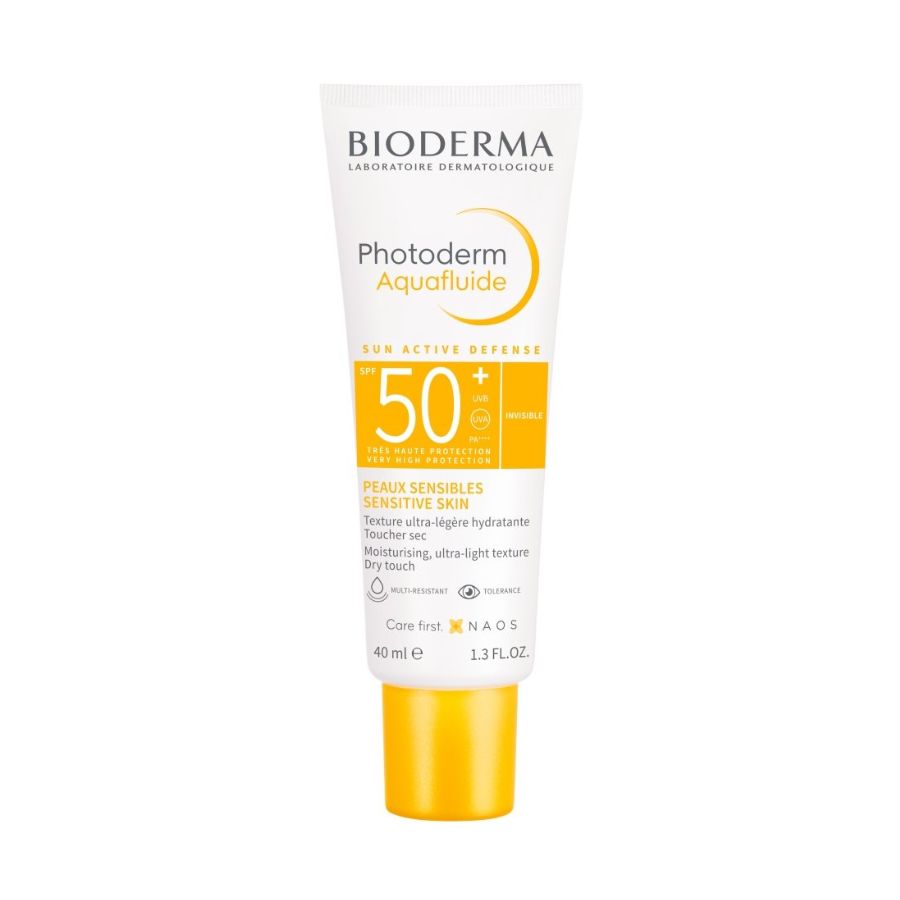 Kem Chống Nắng Quang Phổ Rộng Bioderma Photoderm Aquafluide SPF50+ 40ml - Invisible Không Màu