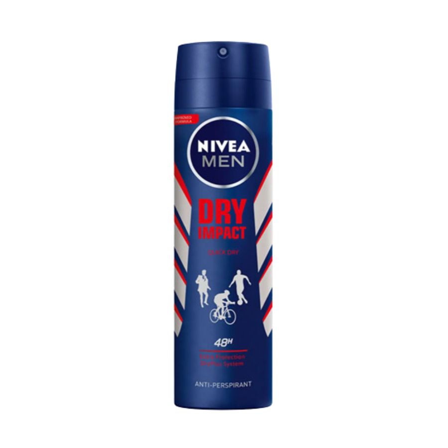 Xịt Khử Mùi Nam Nivea Men 48H (Bản Đức)