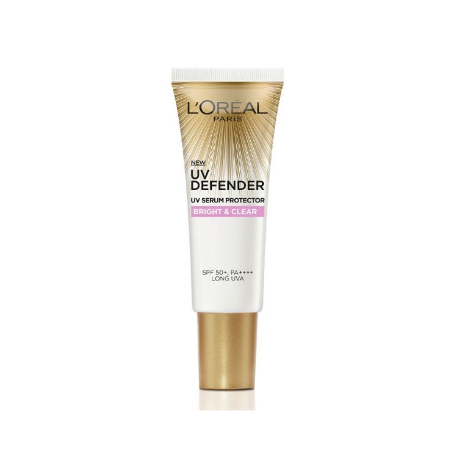 Kem Chống Nắng Nâng Tông Giảm Thâm Dạng Tinh Chất Loreal UV Defender Bright & Clear SPF50+ 15ml