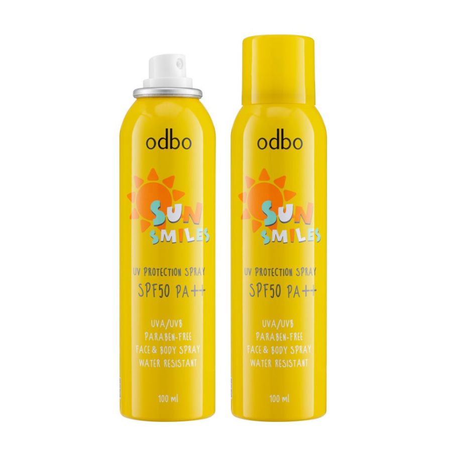 Xịt Chống Nắng Odbo Sun Smiles UV Protection Spray SPF50 PA++ 100ml