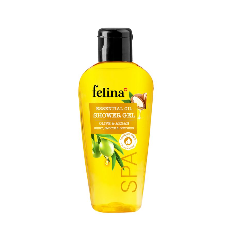 Gel Tắm Tinh Dầu Felina Essential Oil Shower Gel Olive & Argan