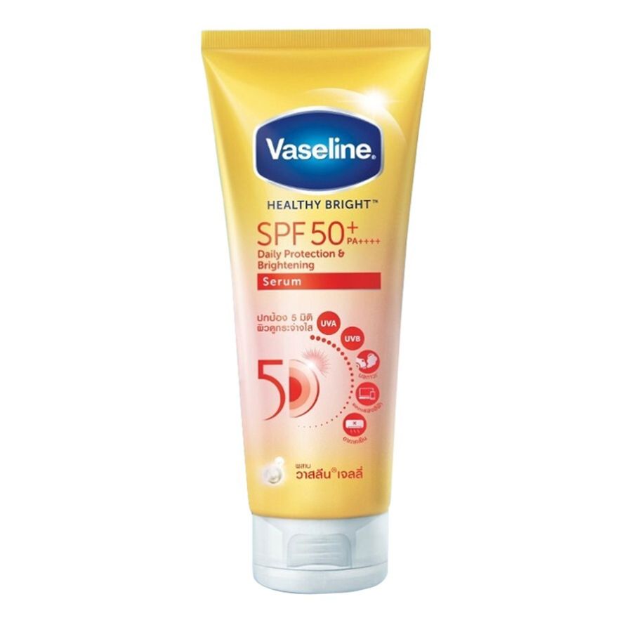 Tinh Chất Dưỡng Thể Vaseline Chống Nắng Sáng Da Healthy Bright Daily Protection & Brightening Serum SPF50+