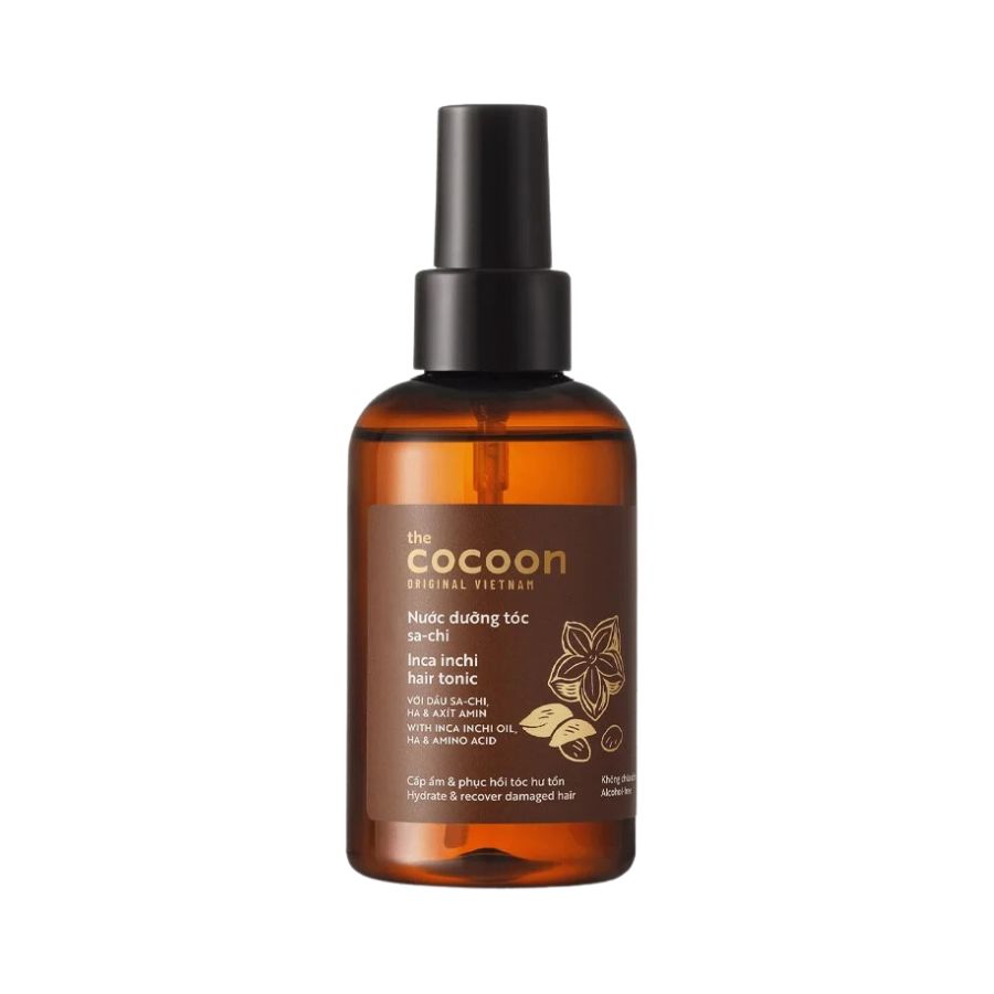 Nước Dưỡng Tóc Dầu Sa-Chi Cocoon Sacha Inchi Hair Tonic 140ml