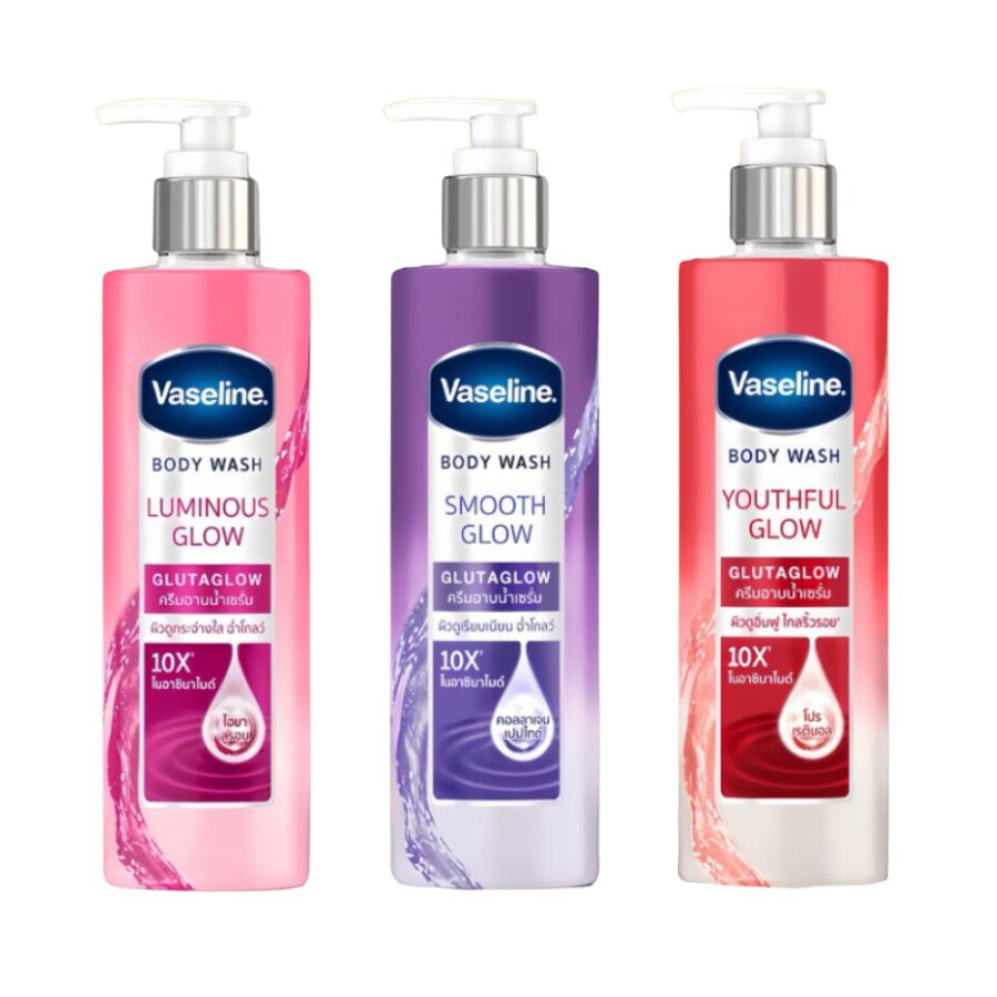 Sữa Tắm Trắng Da Vaseline Body Wash Glutaglow 10X 425ml