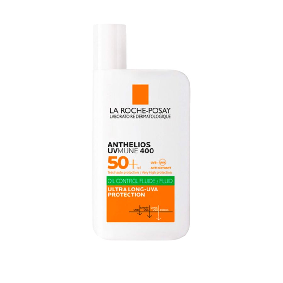 Sữa Chống Nắng La Roche Posay Anthelios UVMune 400 Fluide Oil Control SPF50+ 50ml (Vạch Xanh) (Nhập Khẩu)