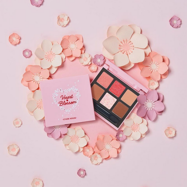 Bảng Màu Mắt 6 Ô Etude House Heart Blossom